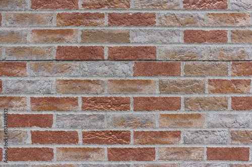 Wallpaper Mural Close up of colorful brick wall texture background.	 Torontodigital.ca