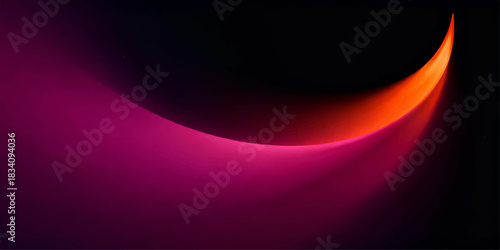 Abstract purple and red background design with glowing blue lines, dark space color art illustration, and futuristic energy wave texture