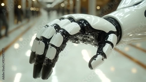 Futuristic Robot Hand - A Glimpse into Artificial Intelligence.