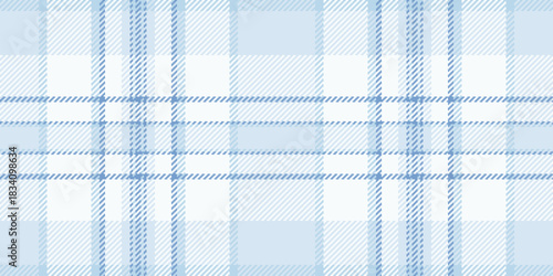 Creative pattern vector textile, scrap seamless tartan texture. Customizable check plaid fabric background in light and mint cream colors.