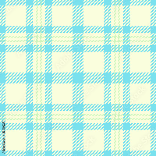 A soft, pastel tartan pattern. Ideal for backgrounds, textiles, or adding a touch of classic elegance. Versatile for design projects needing a cozy, comforting vibe.