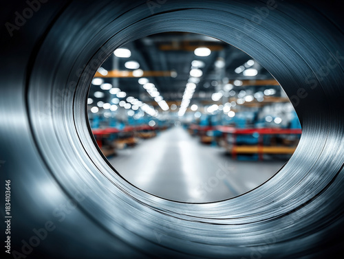 Cylindrical stainless steel...