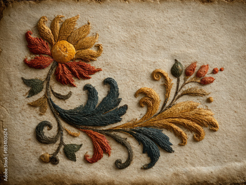 Cream colored background