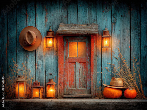Farm decor rustic style