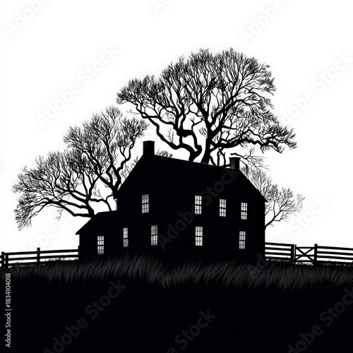 Wonderful Farmhouse silhoue...