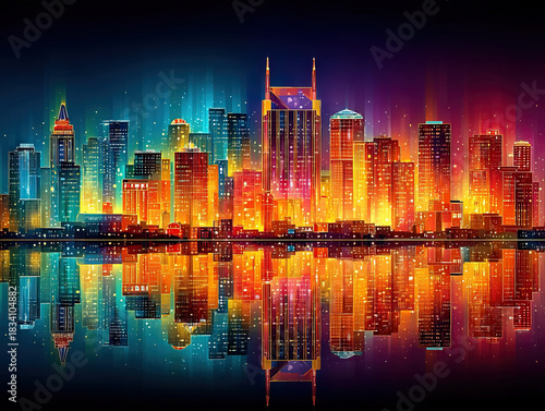Nashville Tennessee skyline