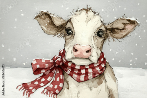 simple Christmas watercolor...