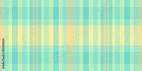 Dye background pattern check, large texture plaid fabric. Tracery vector textile seamless tartan in mint and teal colors.