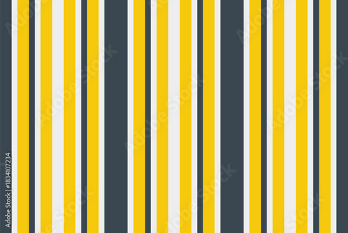 Tlassical lines vector pattern, ribbon textile texture fabric. Montrast seamless vertical background stripe in white and bright colors.