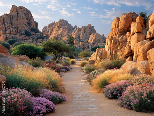 Western USA desert skyline