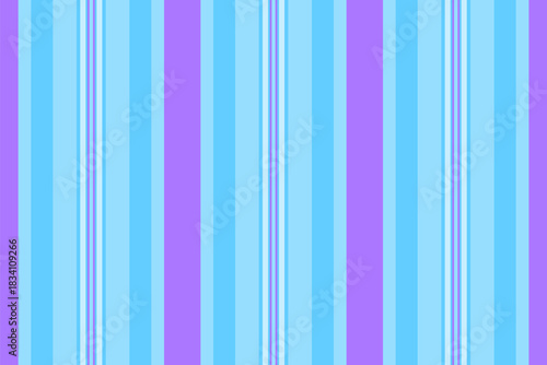 Gree lines pattern stripe, femininity texture textile background. Iarvest vertical vector fabric seamless in cyan and violet colors.