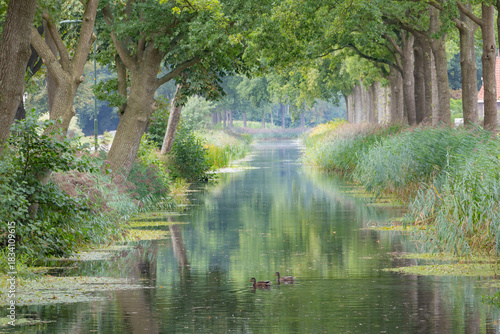 river in gaasterland in friesland