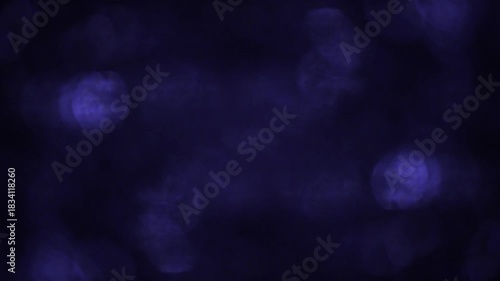 Light organic leaks effect Bokeh Particles on Black Background