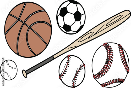 sport balls set