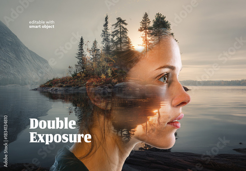 Double Exposure Photo Effect