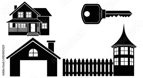 House home real estate property key building architecture residence