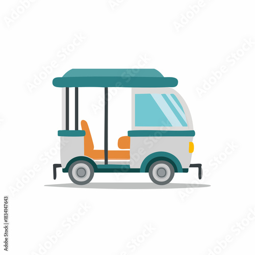 Open Side Passenger Vehicle for Transportation or Tourism