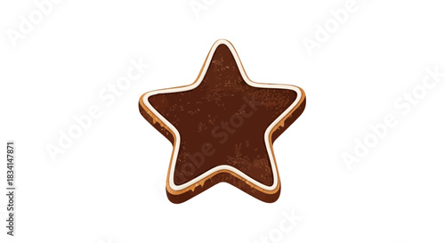 Christmas gingerbread cookie