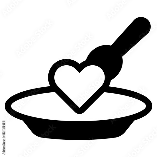 romantic dinner icon