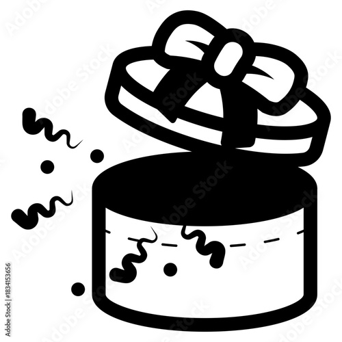 surprise gift box icon