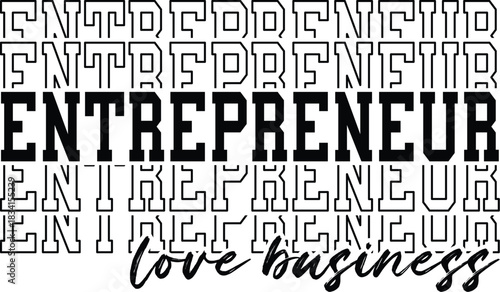 Entrepreneur SVG, Boss Babe, Hustle PNG, Business Quotes