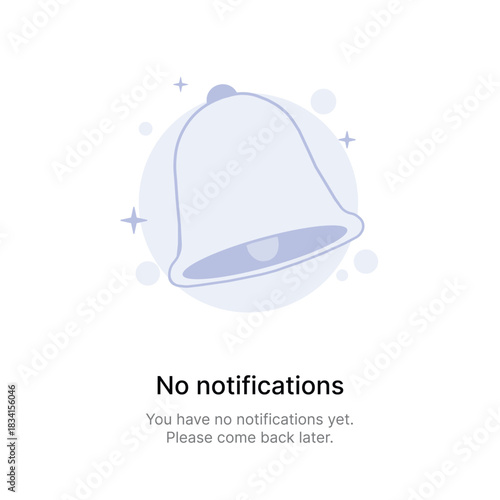 Empty State No Notifications