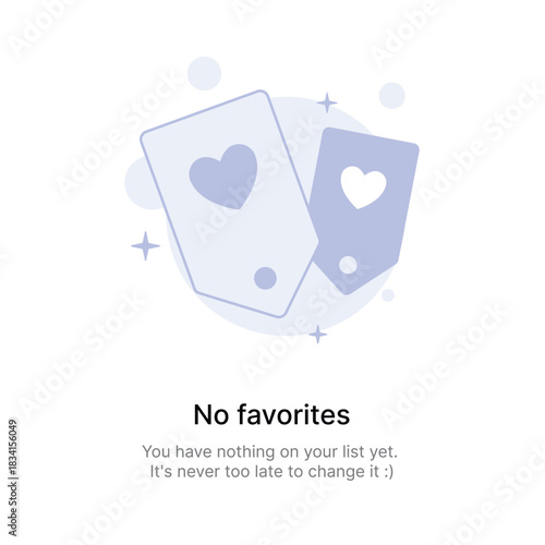 Empty State No Favorites