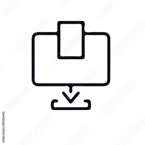 elction icon black and white vector design 