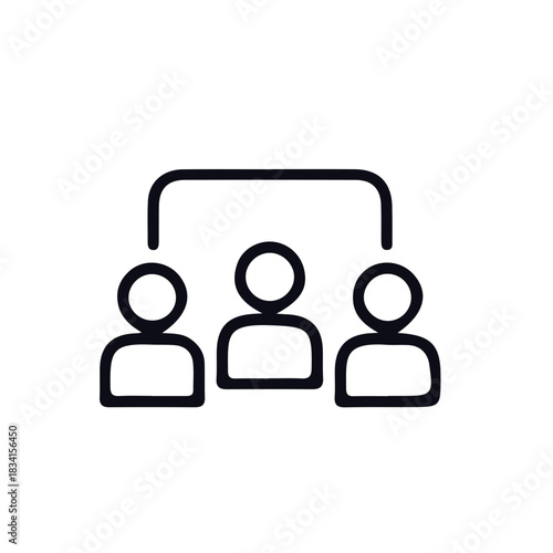 elction icon black and white vector design 