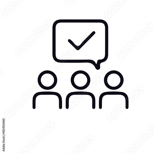 elction icon black and white vector design 