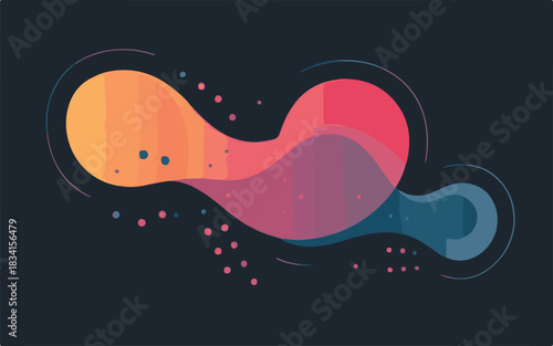 Abstract Artwork illustration background vector