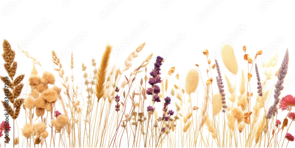 Fototapeta premium PNG Dried flowers lavender nature plant.