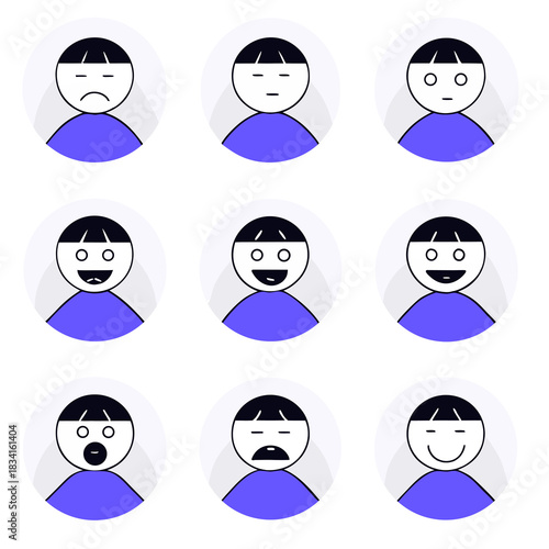 people icons set