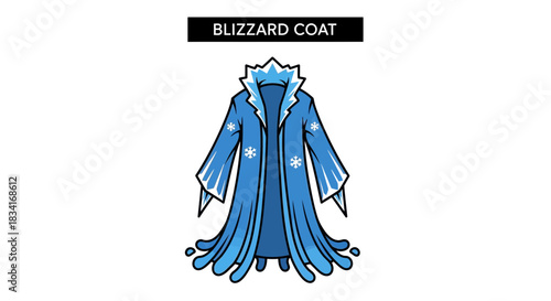 Buy blizzard coat winter fashion outerwear snow flakes design