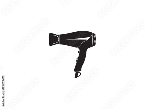 Presentation of hair dryer appliance for salon styling and personal grooming