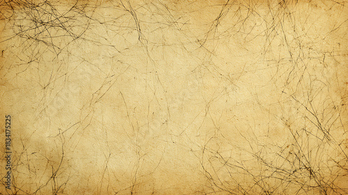 Antique paper texture with soft morandi beige tone subtle fiber details minimalist background for design.