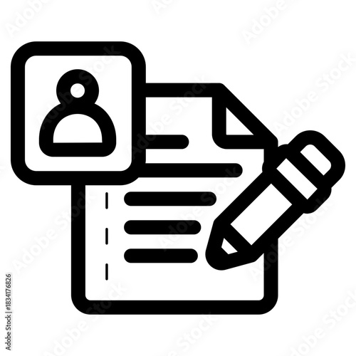 edit account information icon