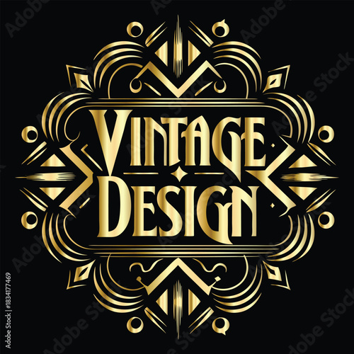 Vector set of gold vintage frames. Elegant element for design in Eastern style, place for text. Floral golden border. Lace illustration for invitations and greeting cards.