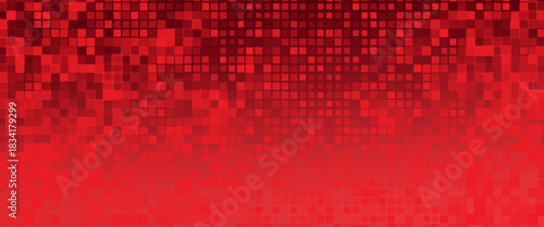 Red diagonal geometric shape with halftone. Modern fiber textured vector eps 10