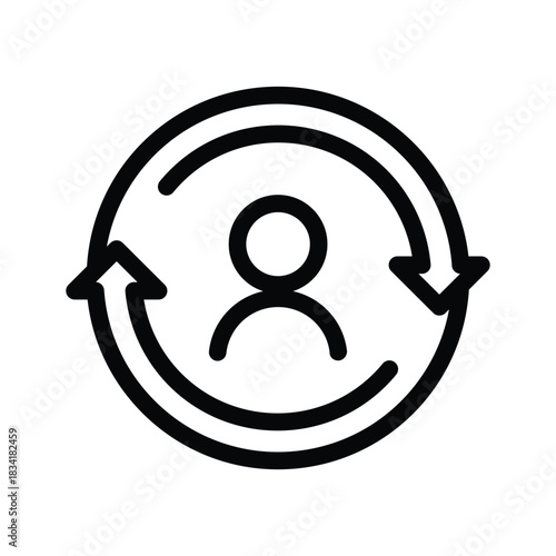 operation outline icon vector design good for web or mobile app