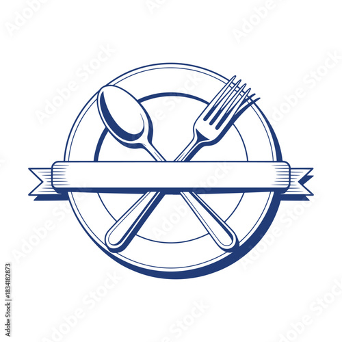 Modern Elegant Fine Dining Restaurant Logo