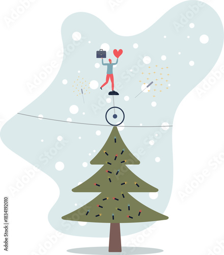 Work life balance, working lifestyle compromise with family or personal health, choice or balance between work stress and relaxation concept.life and employment of people.