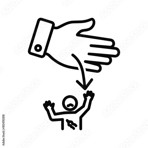 Oppression and Suffering Icon