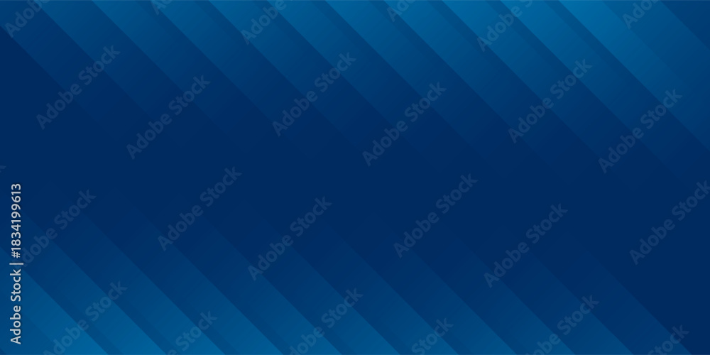 Obraz premium Modern blue abstract background with elegant bright diagonal lines, creating a clean futuristic visual style suitable for presentations, technology themes, banners, digital design projects. Eps10.