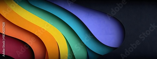 Artistic fluid abstract background. Abstract fluid gradient background with soft colors blending.	