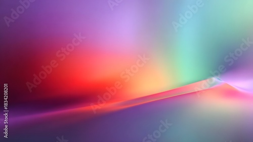 Abstract fluid gradient background with soft colors blending. 