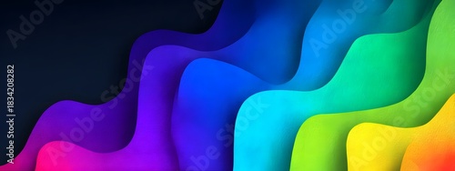 Artistic fluid abstract background. Abstract fluid gradient background with soft colors blending.	