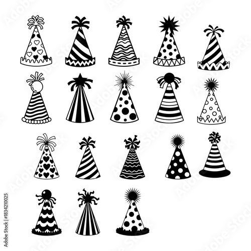 BIRTHDAY CAP SILHOUETTE PACK