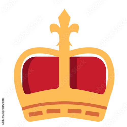 Monarchy crown icon