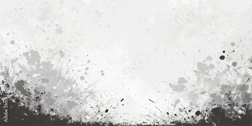 An abstract black and white grunge background featuring a dirty vintage concrete wall texture with a rough stone surface and weathered paint pattern for an old paper backdrop design